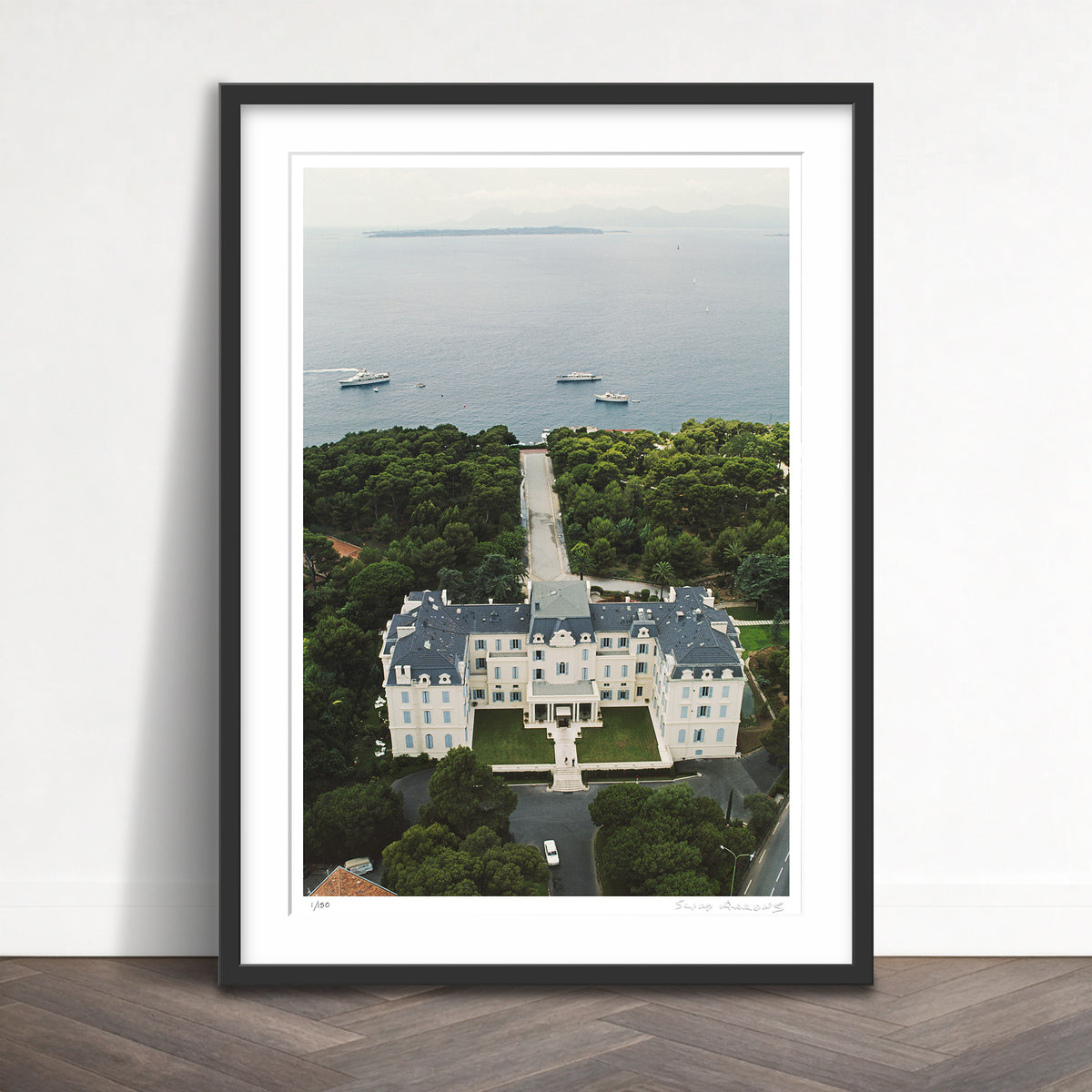 Slim Aarons Limited Edition Estate Stamped hotel du cap limited edition 73309140 Framed