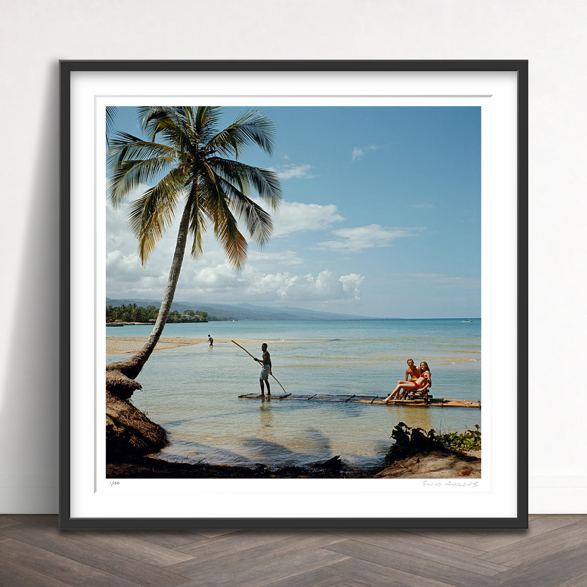Slim Aarons Limited Edition Estate Stamped kasimir korybut limited edition 968906408 Framed