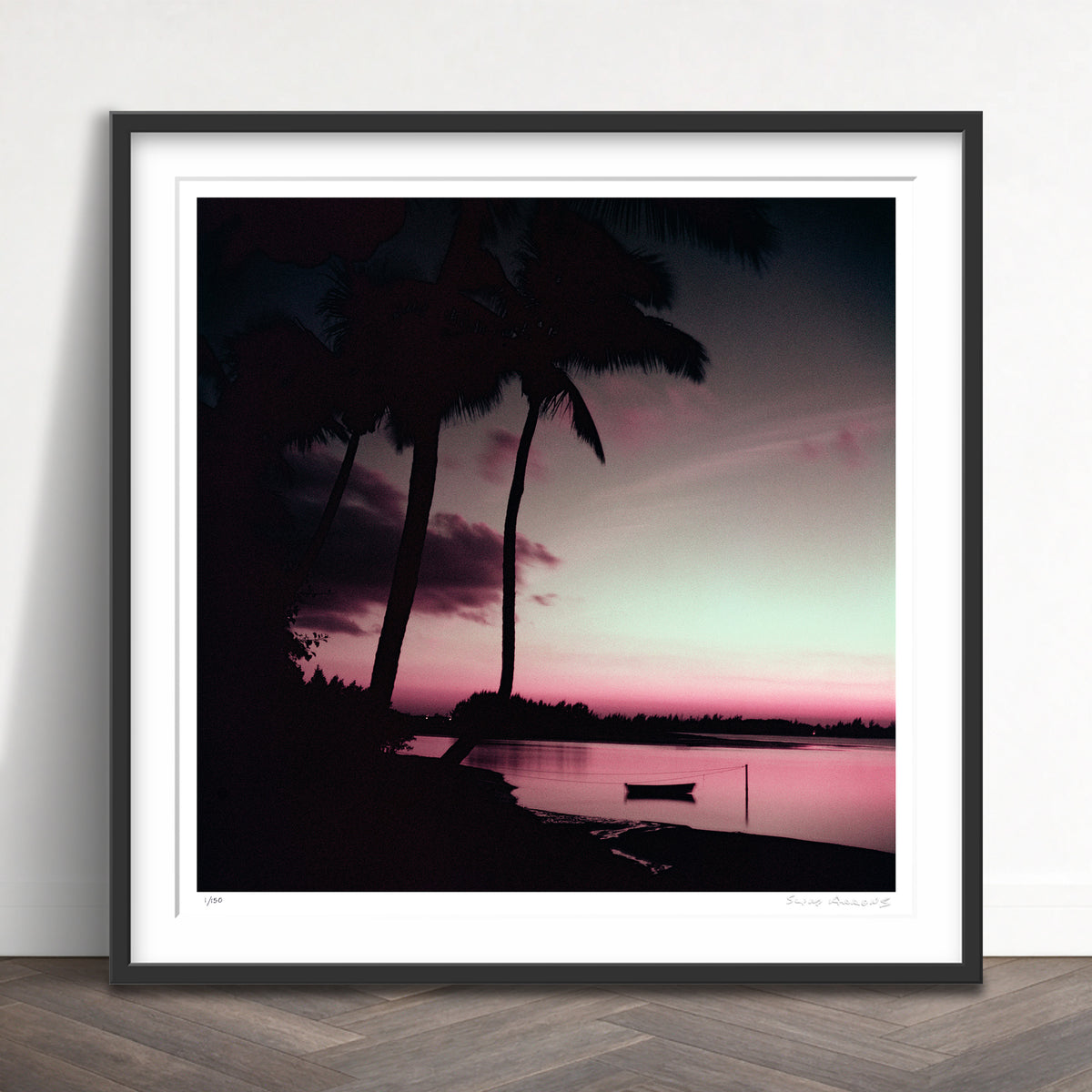 Slim Aarons Limited Edition Estate Stamped lake worth limited edition 51596545 Framed