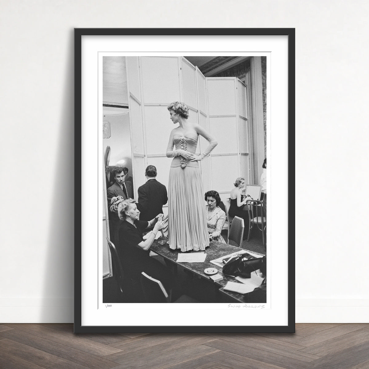 Slim Aarons Limited Edition Estate Stamped last minute adjustments limited edition 1324733079 Framed