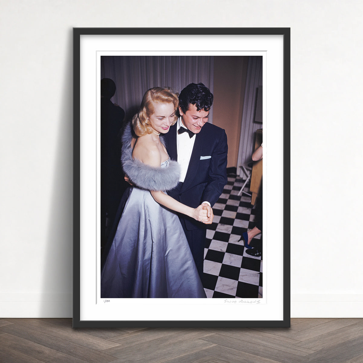 Slim Aarons Limited Edition Estate Stamped lets dance limited edition 51248412 Framed
