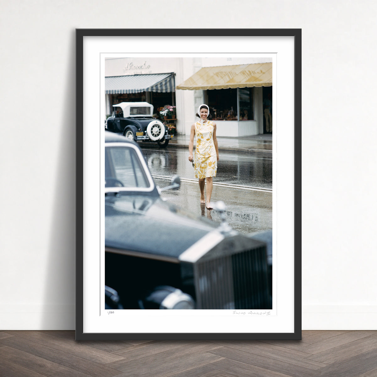Slim Aarons Limited Edition Estate Stamped look no shoes limited edition 3089665 Framed