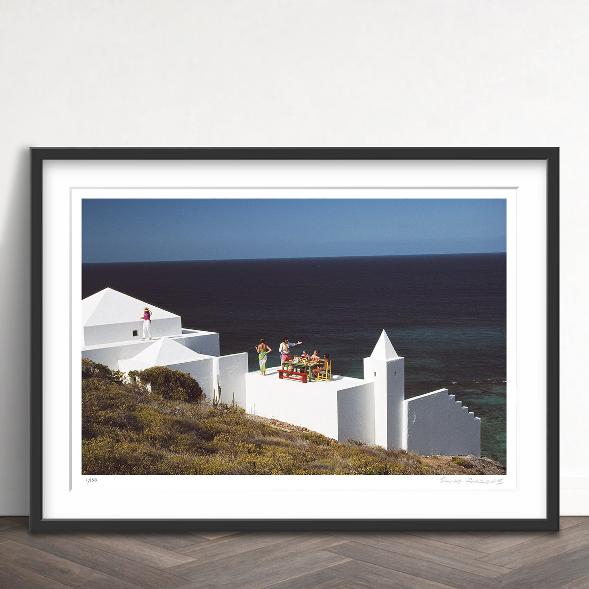 Slim Aarons Limited Edition Estate Stamped los leones limited edition 74155648 Framed