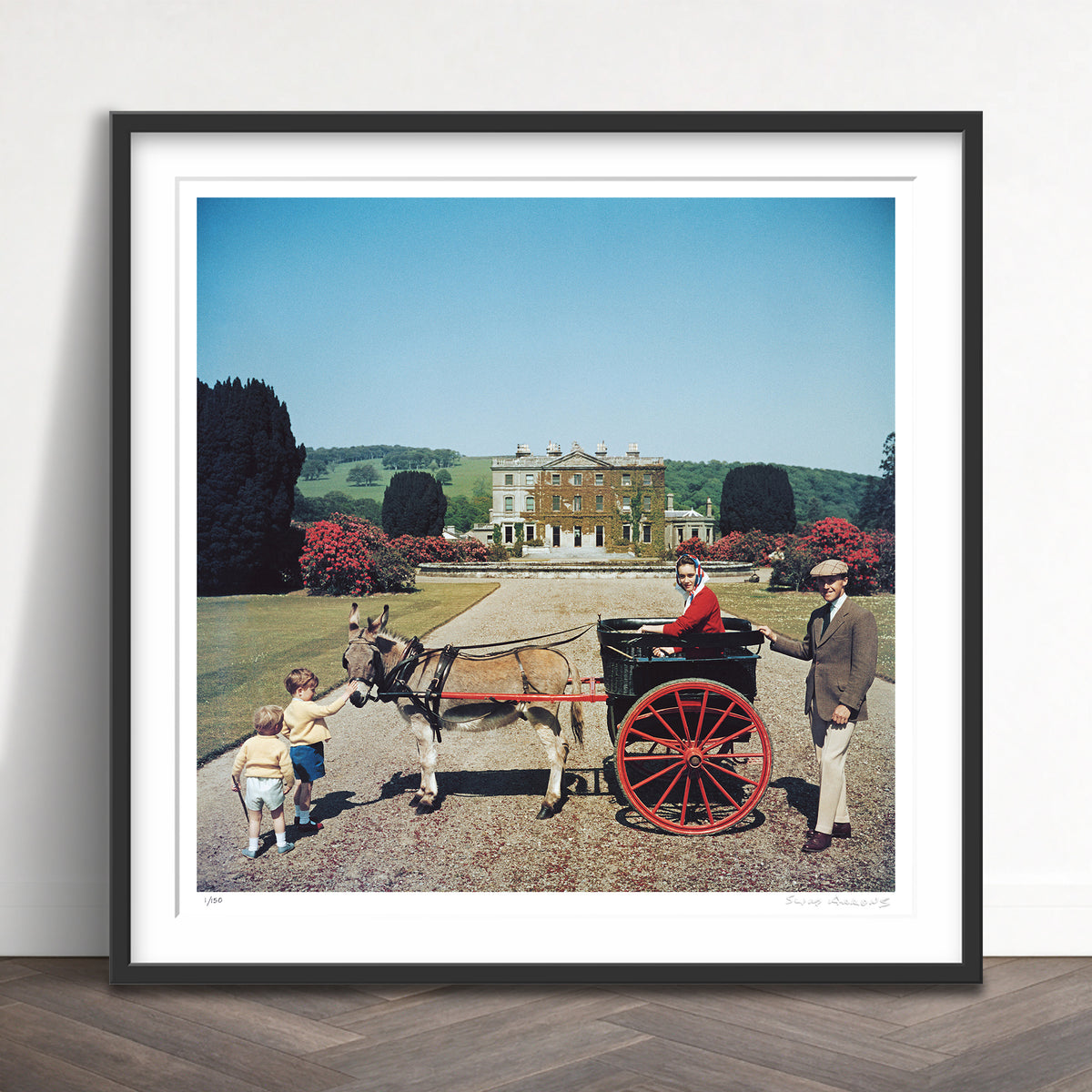 Slim Aarons Limited Edition Estate Stamped marquess of waterford limited edition 51246711 Framed