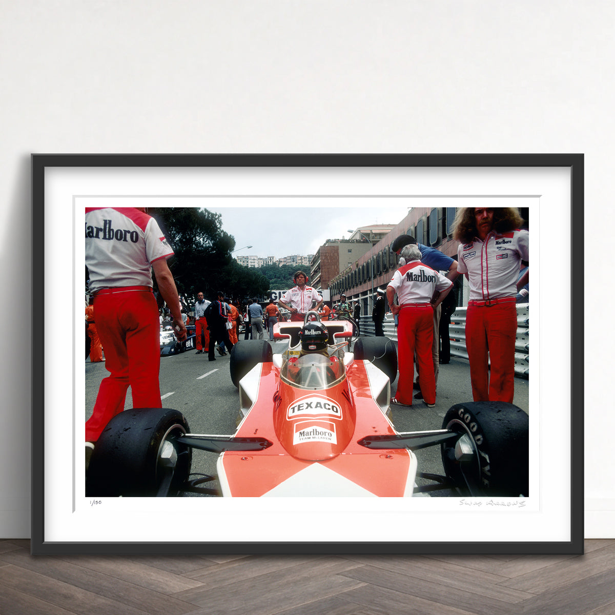 Slim Aarons Limited Edition Estate Stamped monaco grand prix limited edition 79750345 Framed