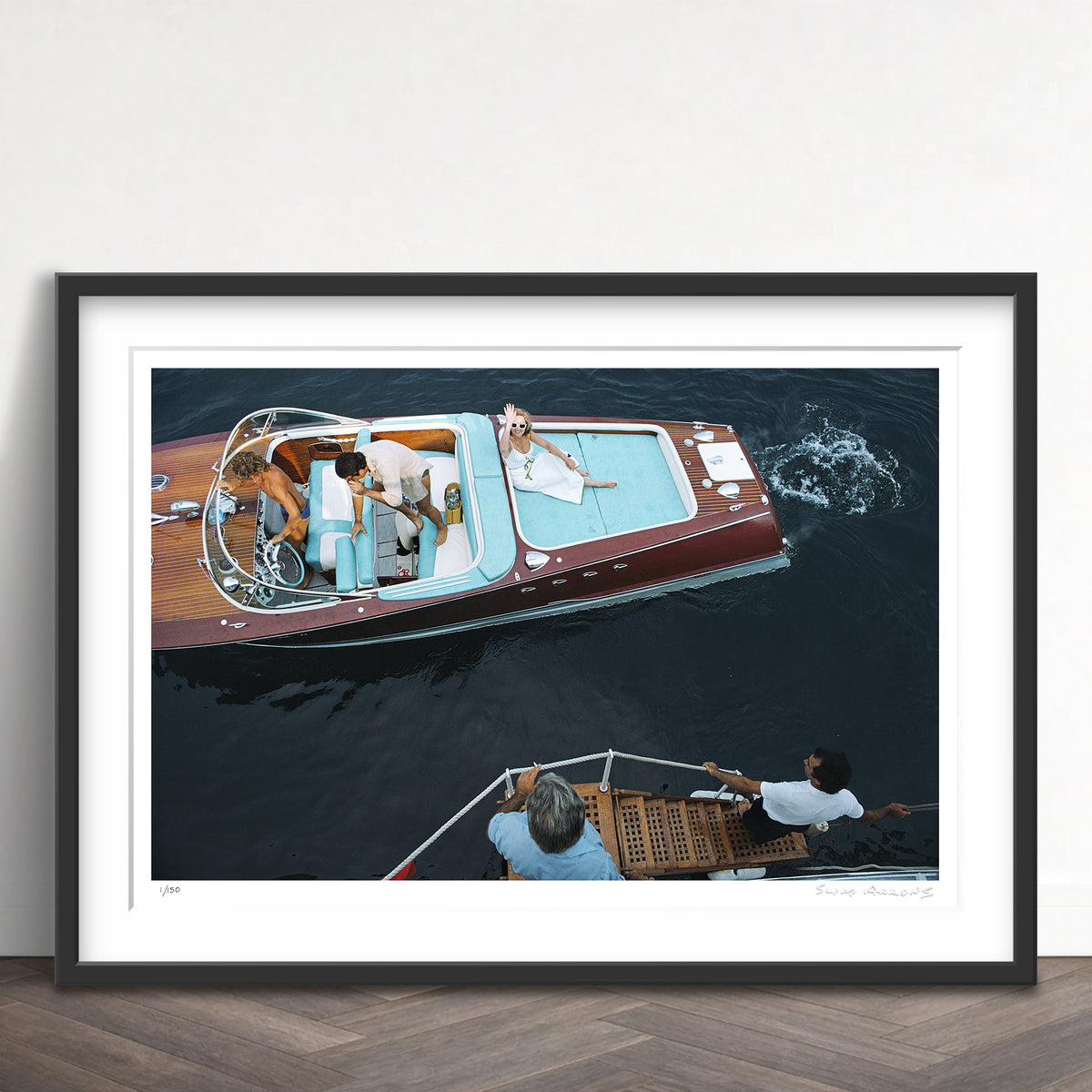 Slim Aarons Limited Edition Estate Stamped monte carlo limited edition 745216007 Framed