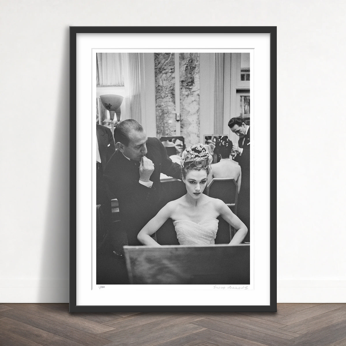 Slim Aarons Limited Edition Estate Stamped new york debutante limited edition 1324732924 Framed