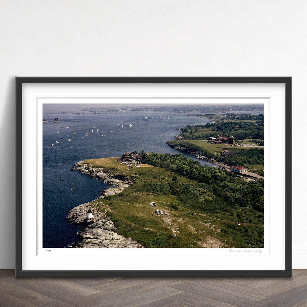 Slim Aarons Limited Edition Estate Stamped newport rhode island limited edition 2155870307 Framed