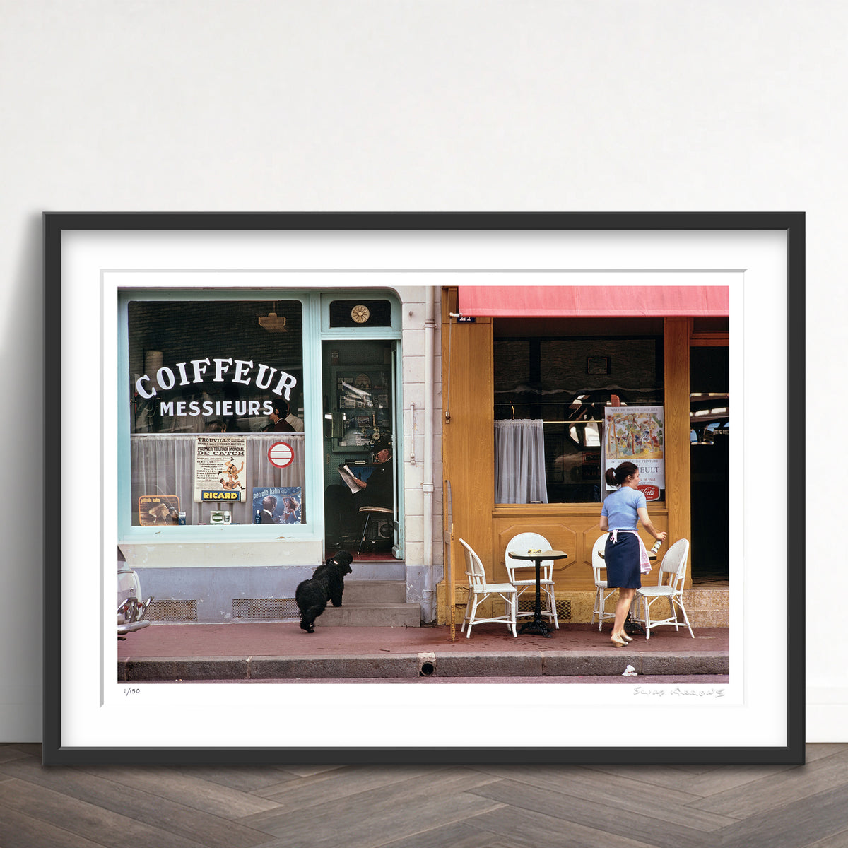 Slim Aarons Limited Edition Estate Stamped nicely coiffed limited edition 745210115 Framed