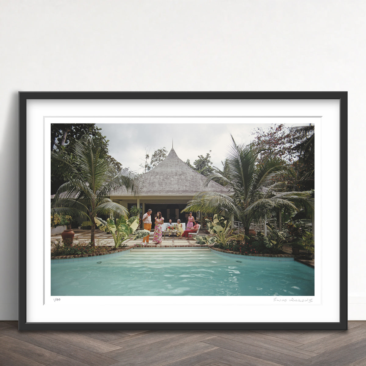 Slim Aarons Limited Edition Estate Stamped ocho rios jamaica limited edition 968906526 Framed