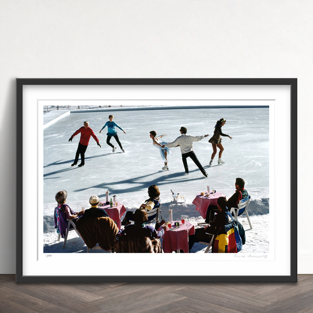Slim Aarons Limited Edition Estate Stamped palace hotel limited edition 1496421741 Framed