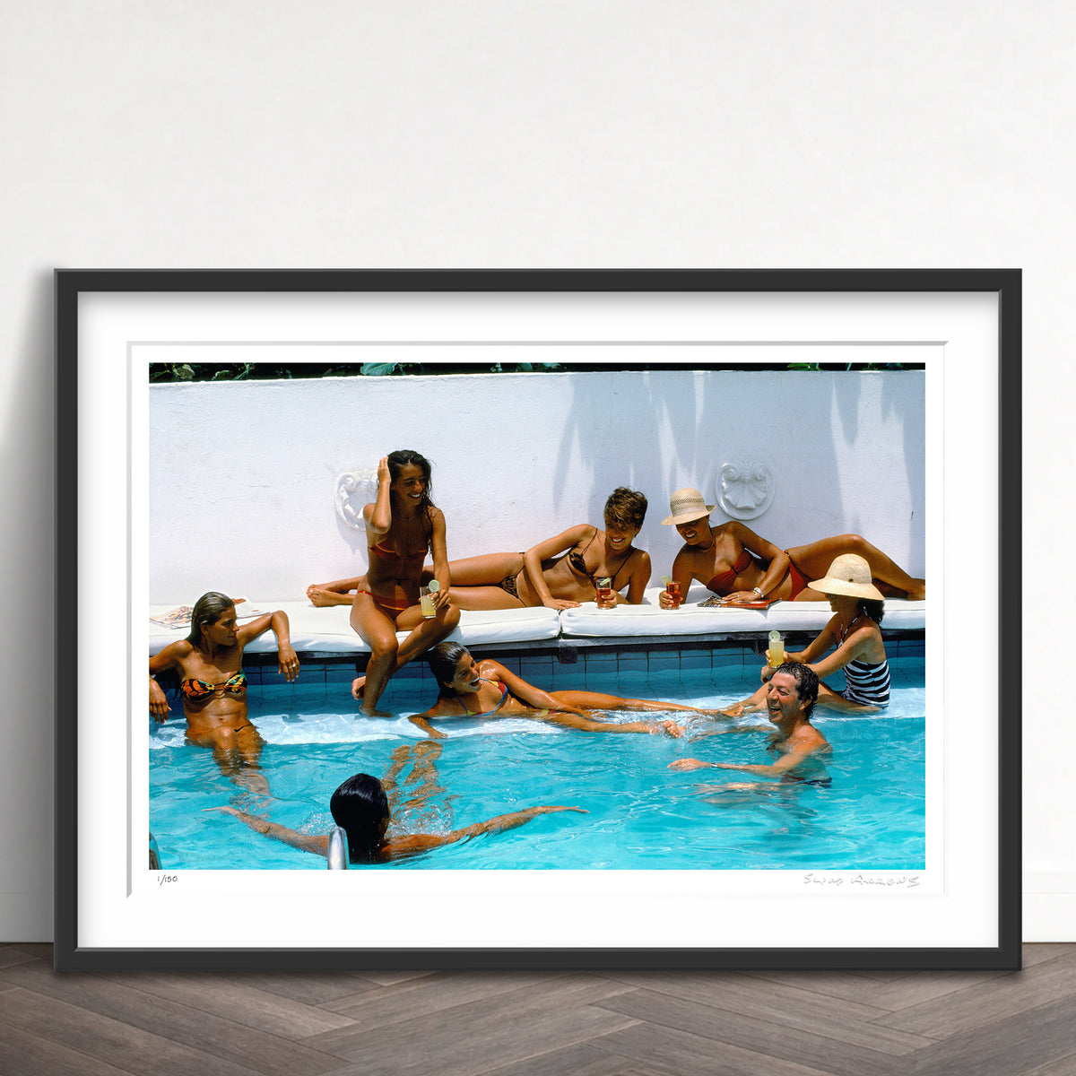 Slim Aarons Limited Edition Estate Stamped pousada dos buzios limited edition 77442663 Framed