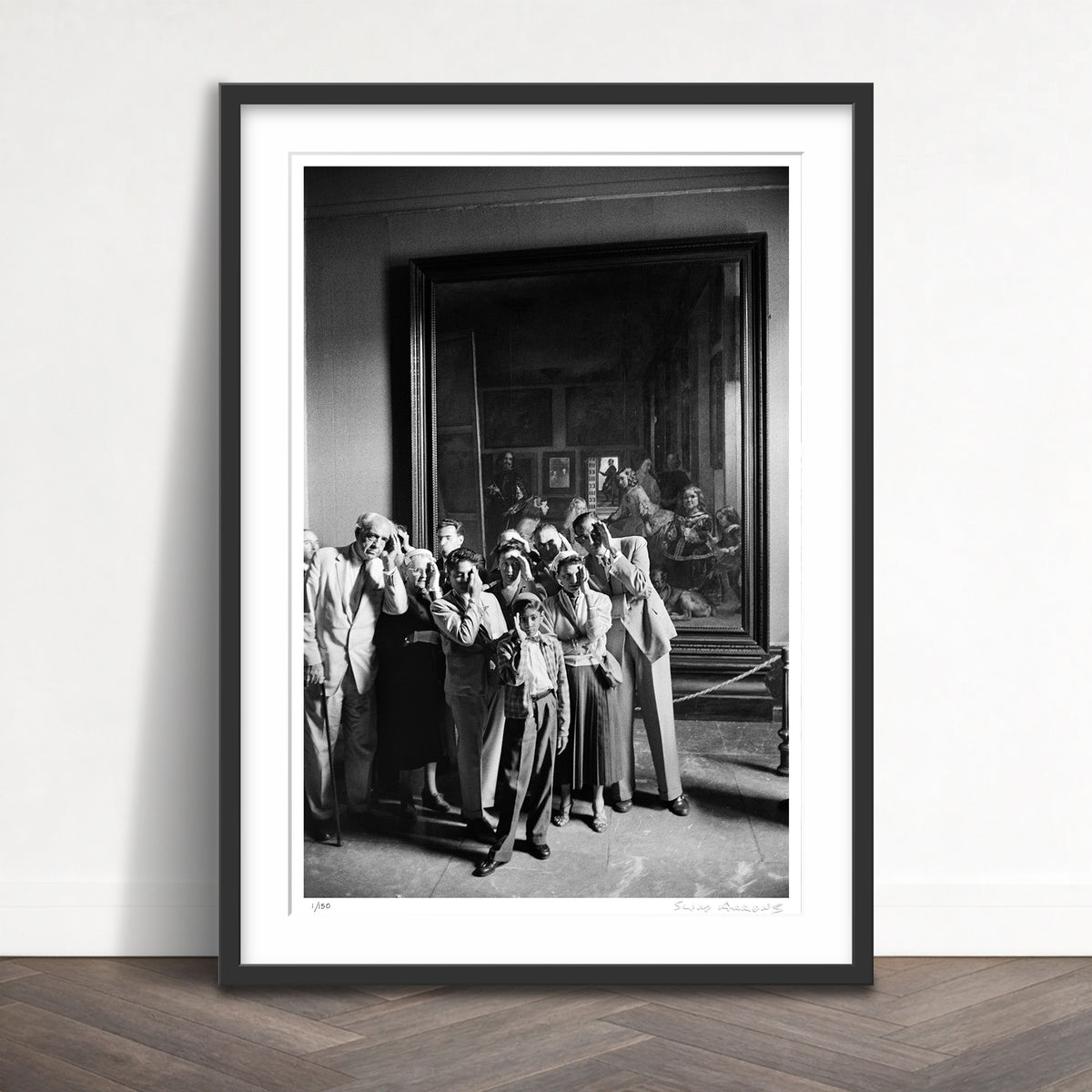 Slim Aarons Limited Edition Estate Stamped prado visitors limited edition 1496421742 Framed