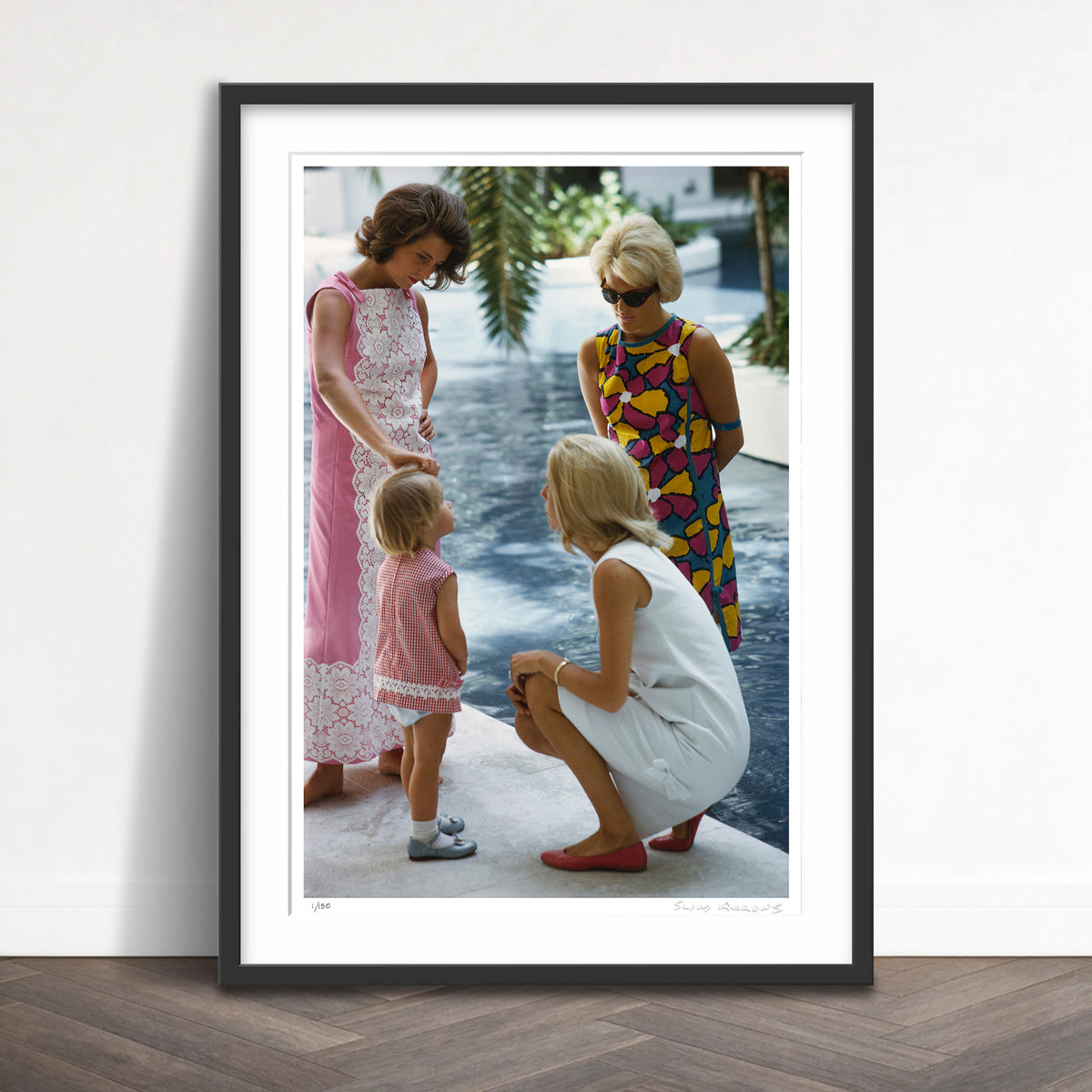 Slim Aarons Limited Edition Estate Stamped pulitzer fashions limited edition 2190197690 Framed