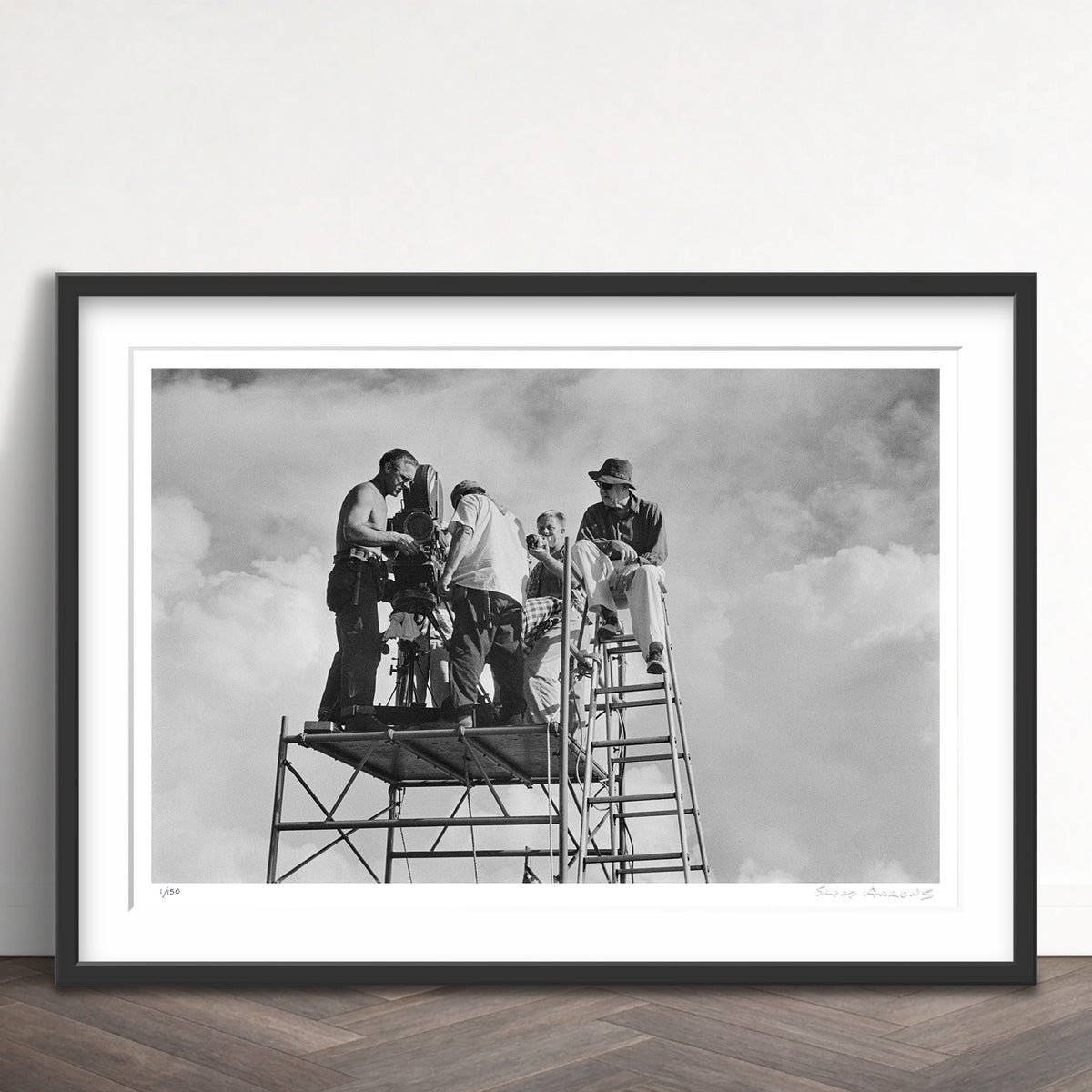 Slim Aarons Limited Edition Estate Stamped ready to roll limited edition 3141960 Framed