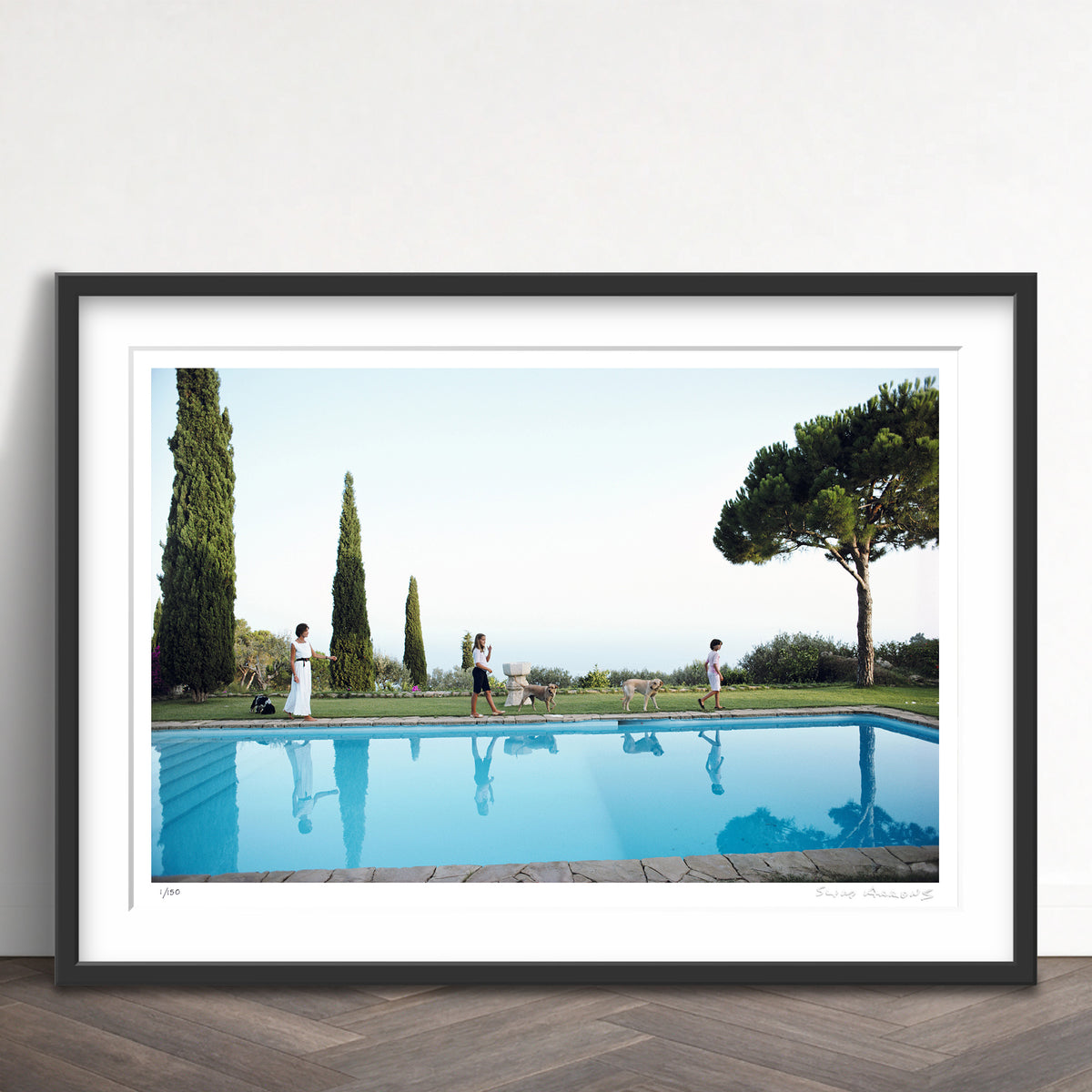 Slim Aarons Limited Edition Estate Stamped roca llisa limited edition 670808861 Framed