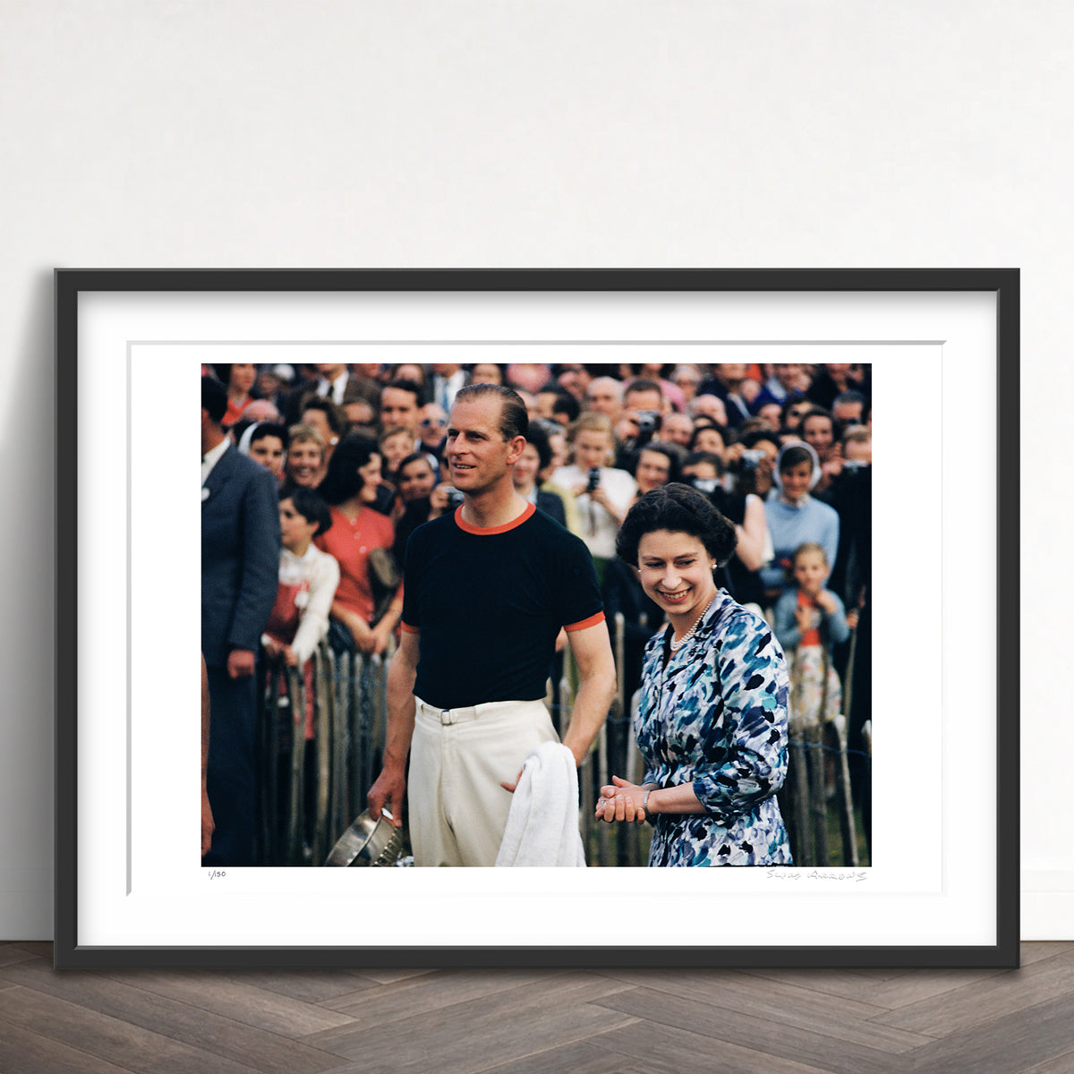 Slim Aarons Limited Edition Estate Stamped royal winner limited edition 3138050 Framed