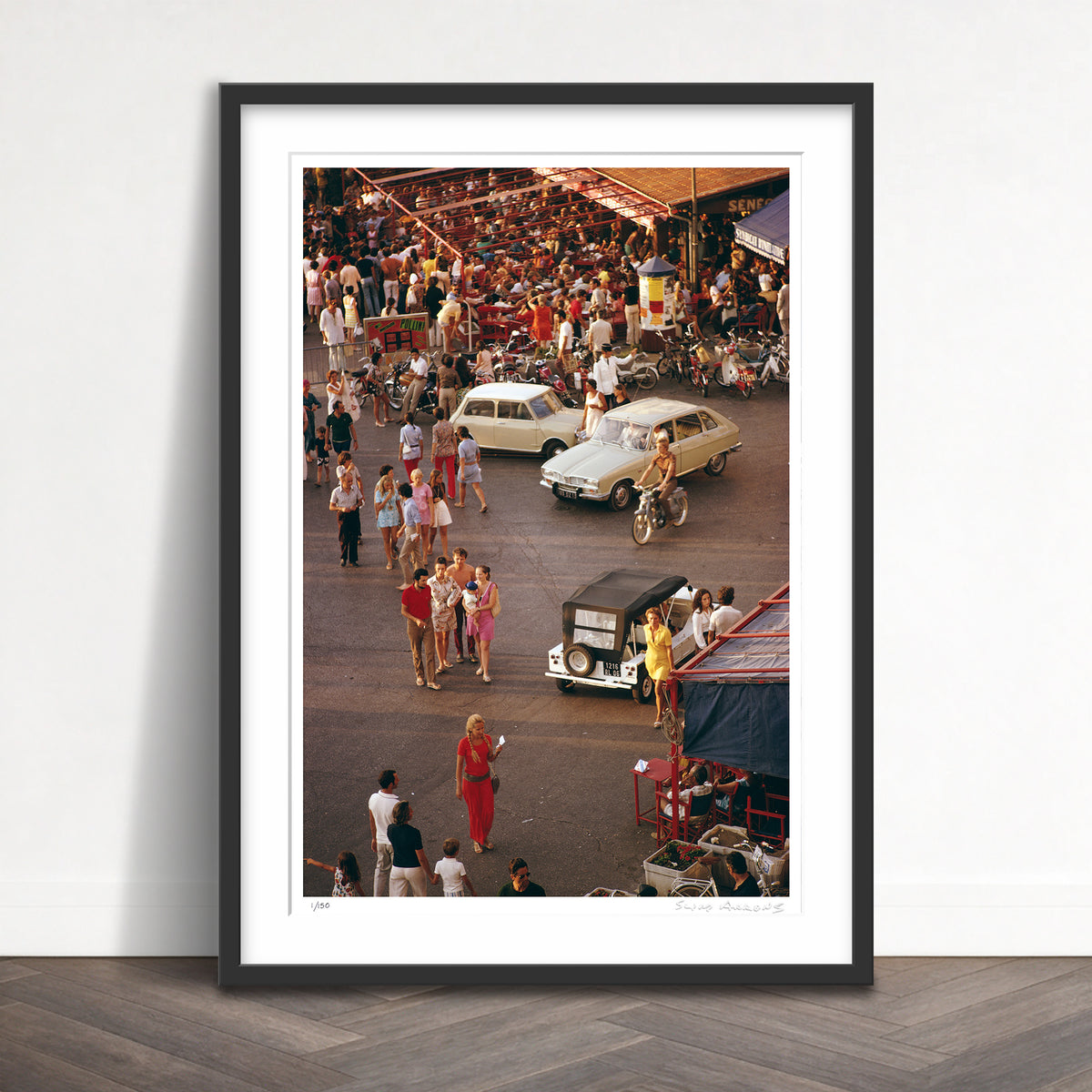 Slim Aarons Limited Edition Estate Stamped saint tropez 1 limited edition 475373393 Framed