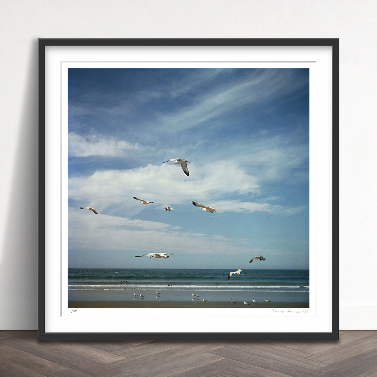 Slim Aarons Limited Edition Estate Stamped san diego gulls limited edition 120817001 Framed