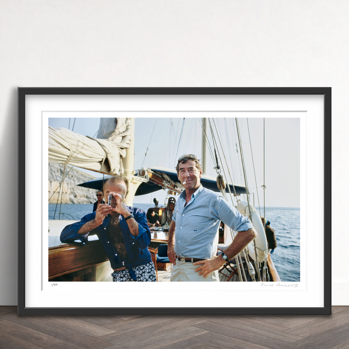 Slim Aarons Limited Edition Estate Stamped slim aarons limited edition 2926933 Framed