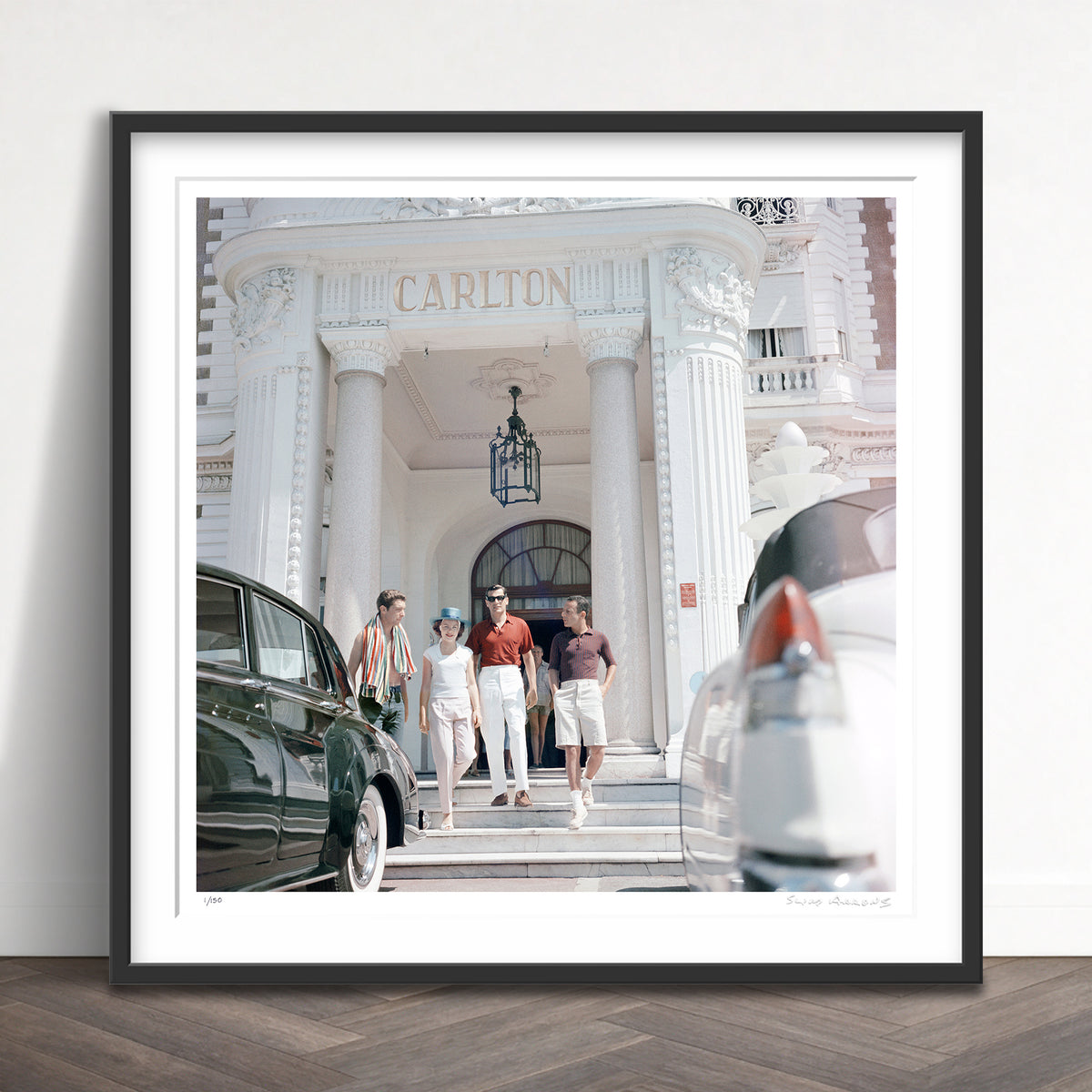 Slim Aarons Limited Edition Estate Stamped staying at the carlton limited edition 475374147 Framed