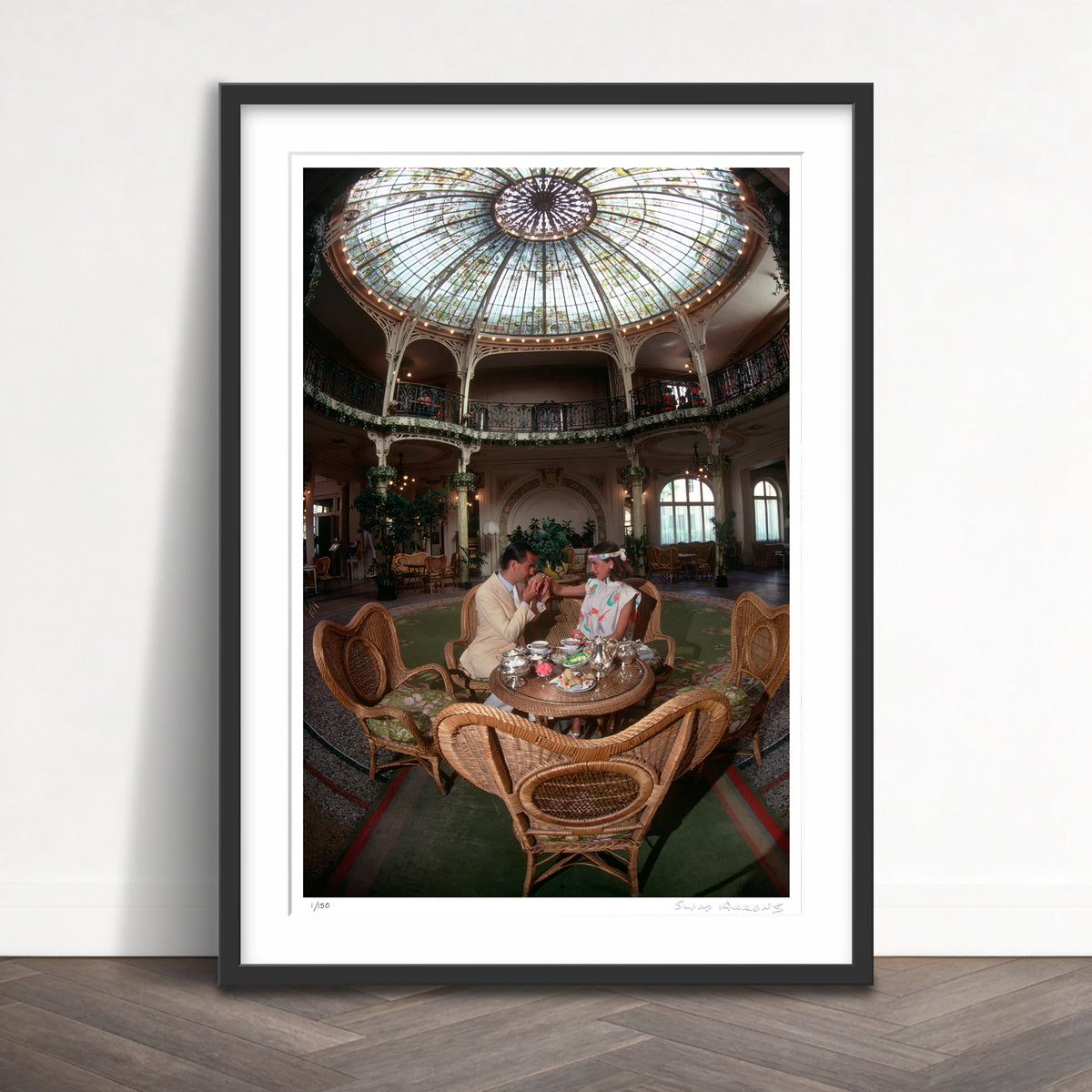 Slim Aarons Limited Edition Estate Stamped sweet tooth limited edition 3163516 Framed