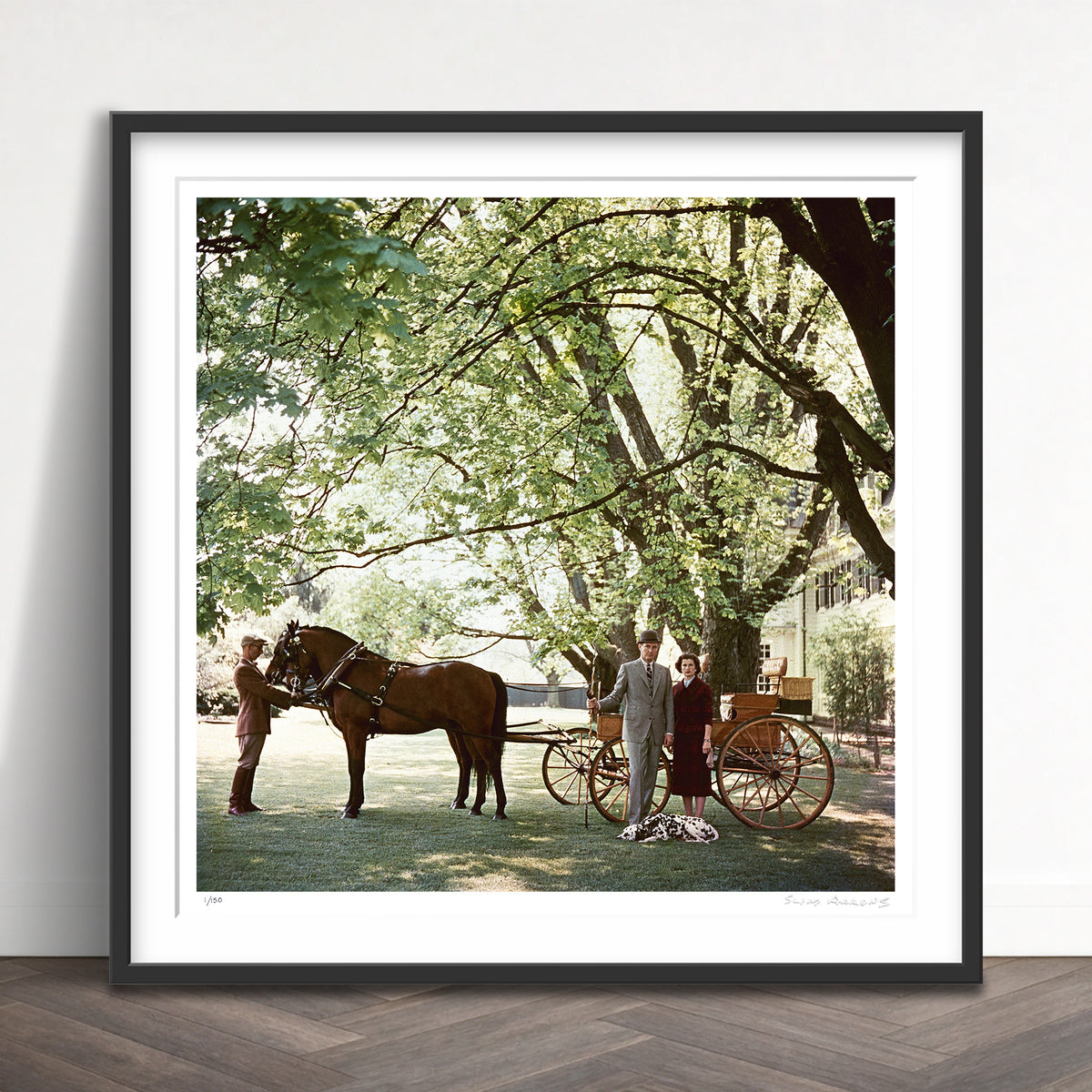 Slim Aarons Limited Edition Estate Stamped we know our place limited edition 3089150 Framed