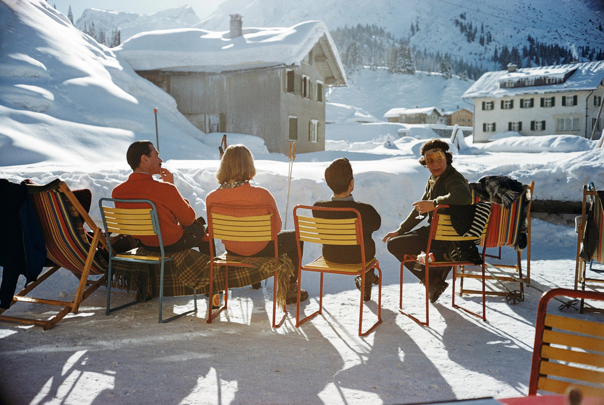 Relaxing in Lech