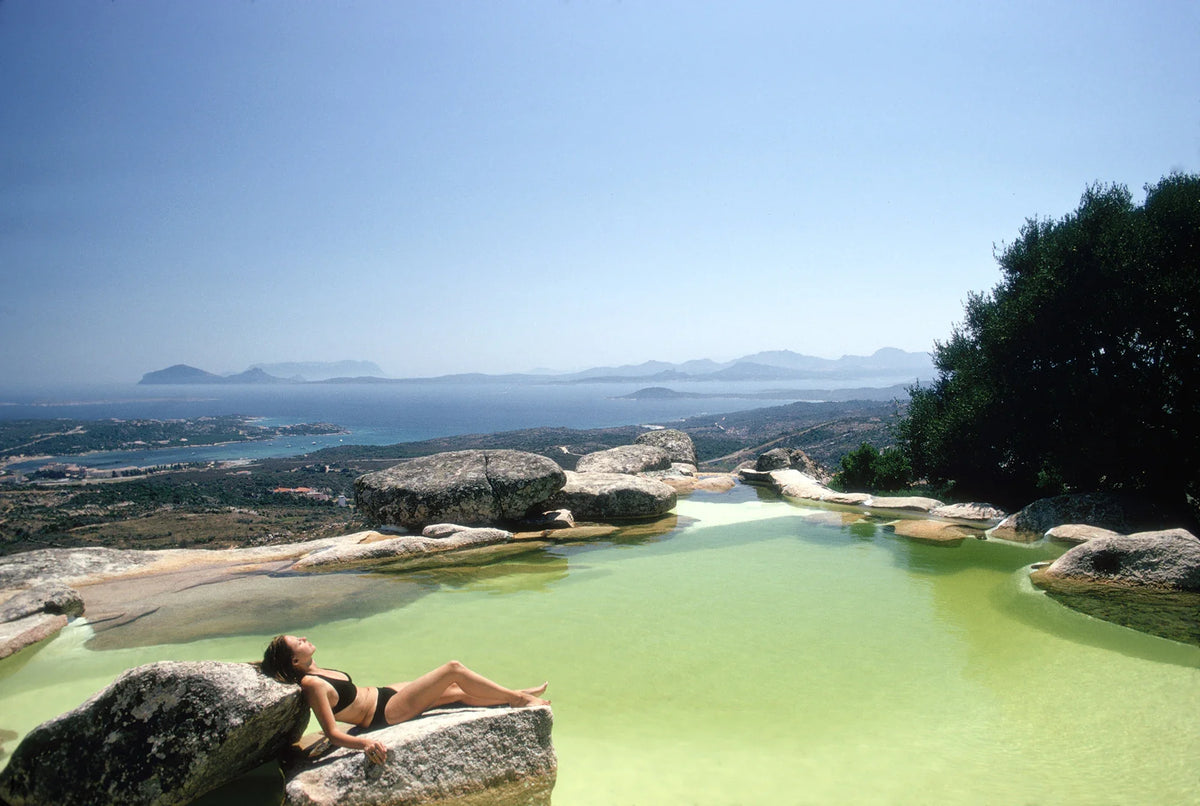 Sunbather On Rock