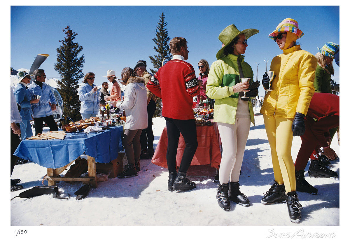 snowmass gathering - Slim Aarons - Limited Edition - Estate Stamped - Photography - Getty Images