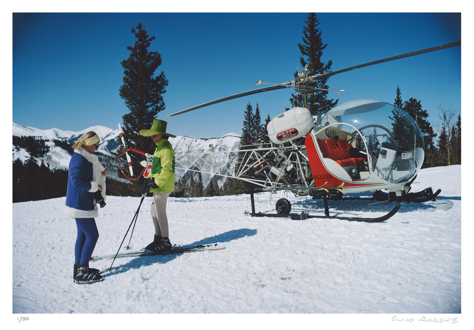 snowmass village 1 - Slim Aarons - Limited Edition - Estate Stamped - Photography - Getty Images