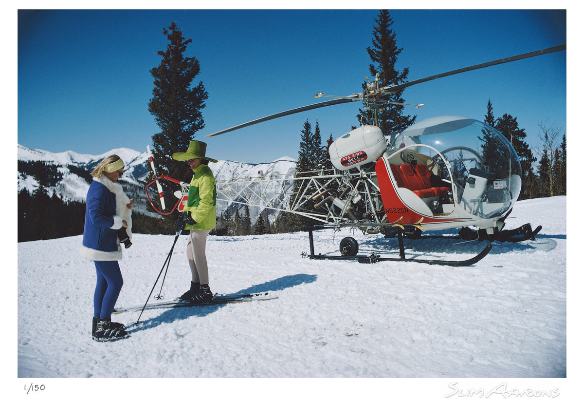 snowmass village 1 - Slim Aarons - Limited Edition - Estate Stamped - Photography - Getty Images