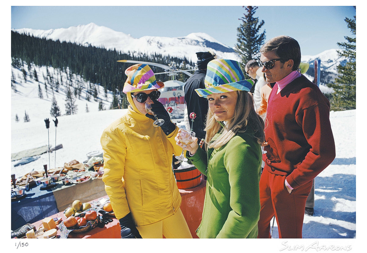 snowmass village - Slim Aarons - Limited Edition - Estate Stamped - Photography - Getty Images