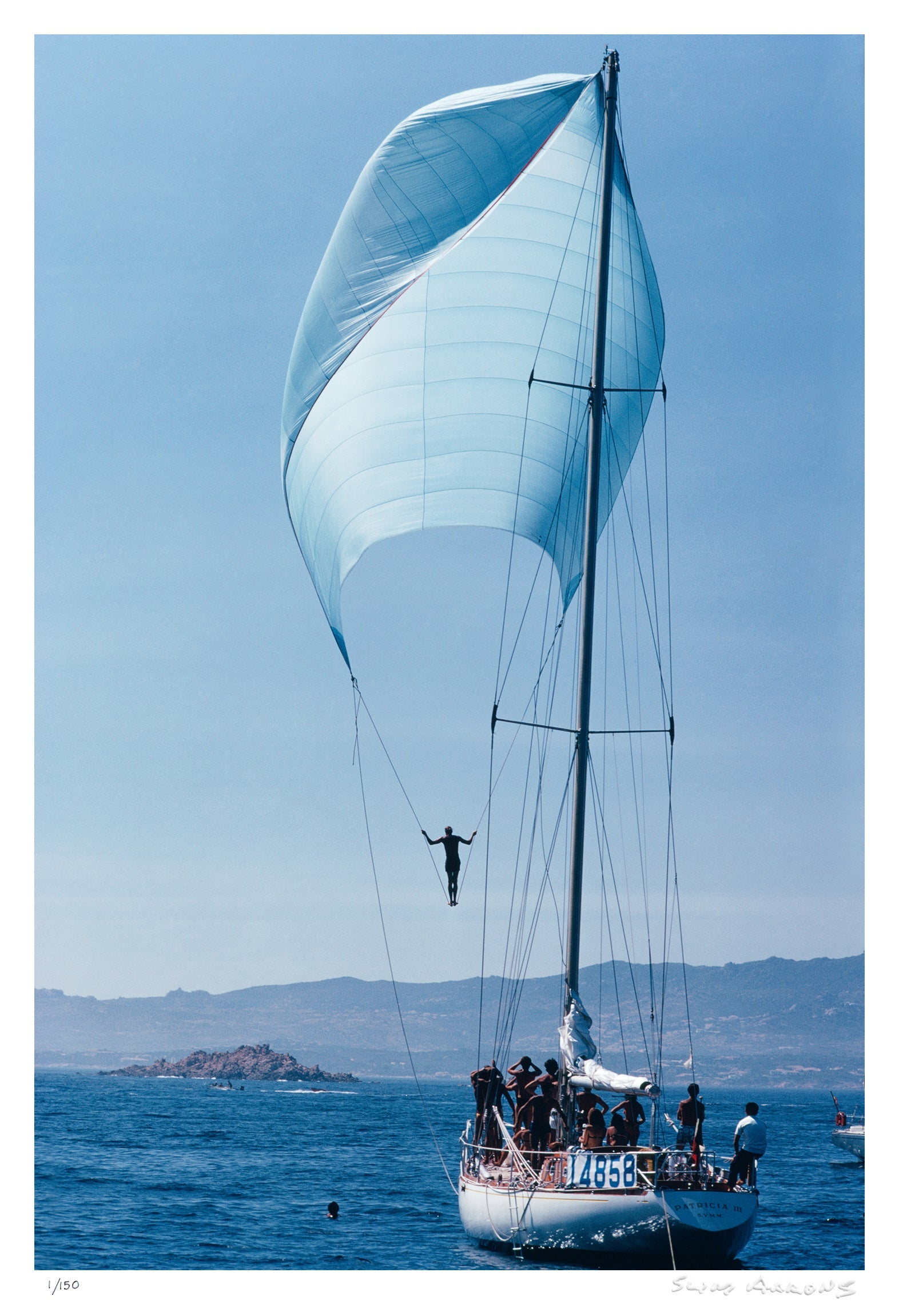 spinnaker sailing 56475763 - Slim Aarons - Limited Edition - Estate Stamped - Photography - Getty Images