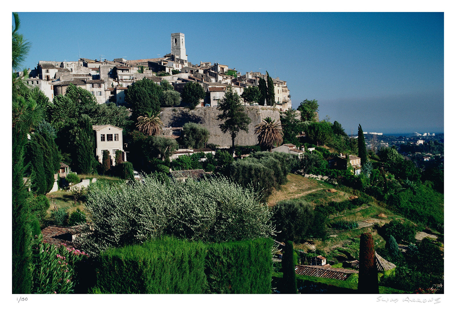 st paul de vence - Slim Aarons - Limited Edition - Estate Stamped - Photography - Getty Images