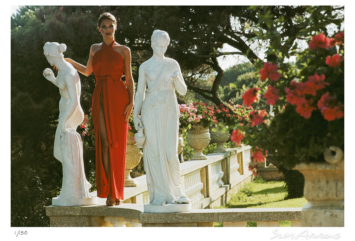 st tropez garden - Slim Aarons - Limited Edition - Estate Stamped - Photography - Getty Images