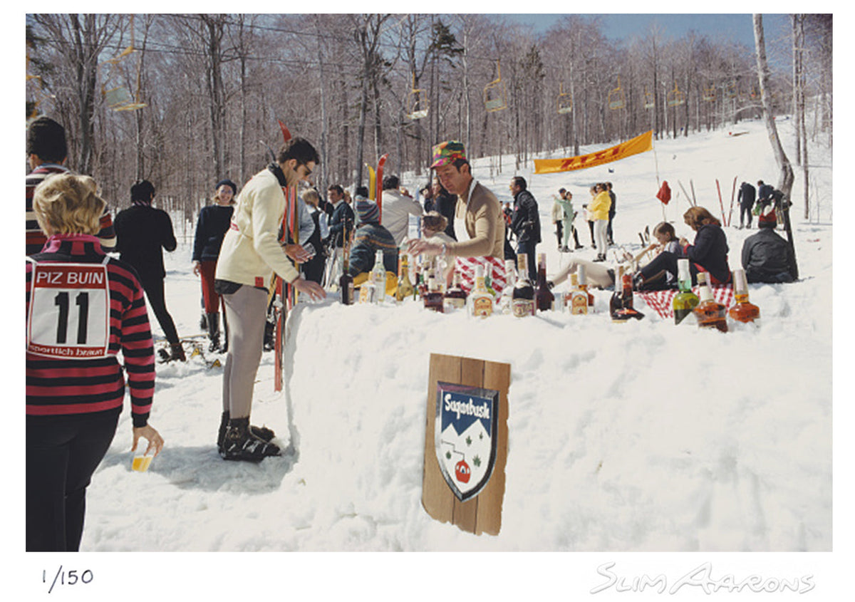 sugarbush skiing 1 - Slim Aarons - Limited Edition - Estate Stamped - Photography - Getty Images