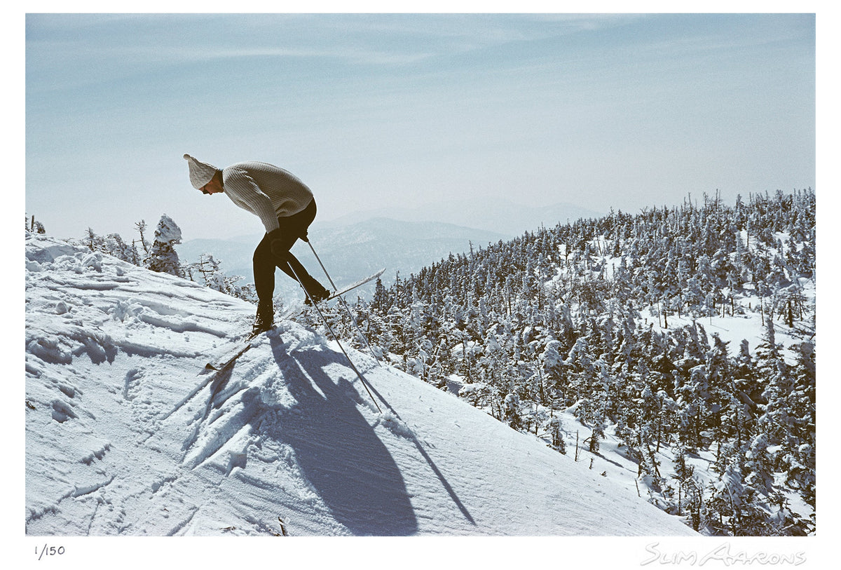 sugarbush skiing 2 - Slim Aarons - Limited Edition - Estate Stamped - Photography - Getty Images