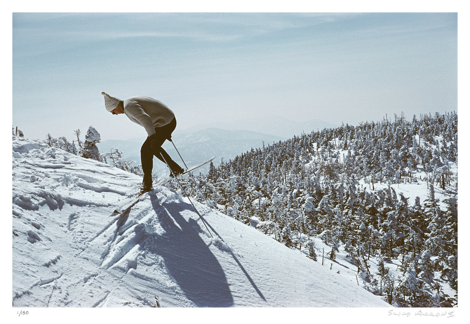 sugarbush skiing 2 - Slim Aarons - Limited Edition - Estate Stamped - Photography - Getty Images
