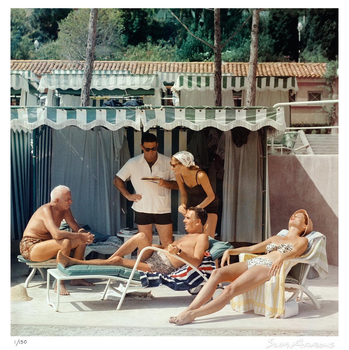 summer in monaco - Slim Aarons - Limited Edition - Estate Stamped - Photography - Getty Images