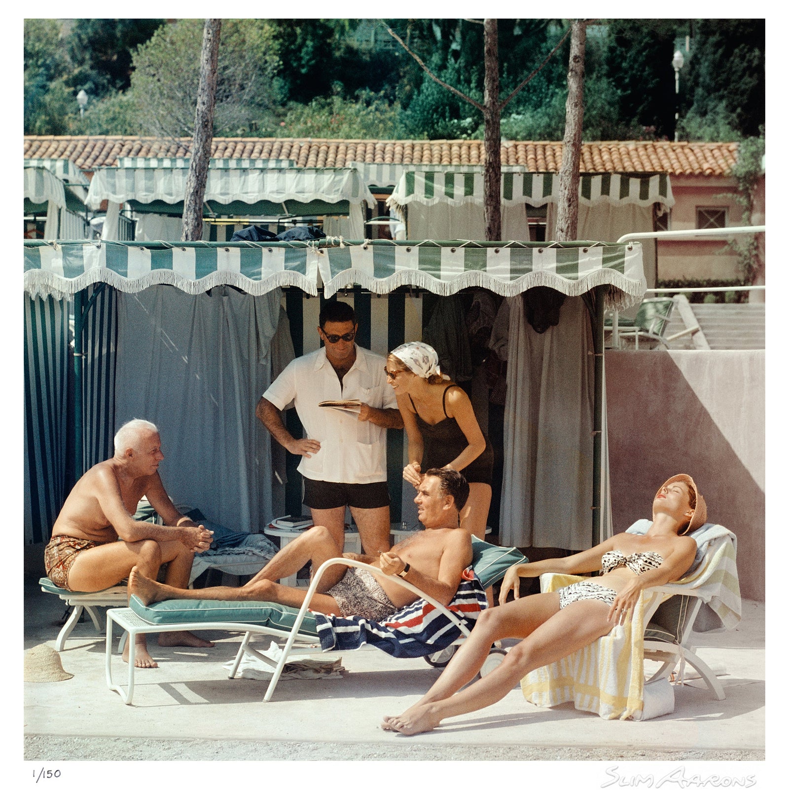 summer in monaco - Slim Aarons - Limited Edition - Estate Stamped - Photography - Getty Images