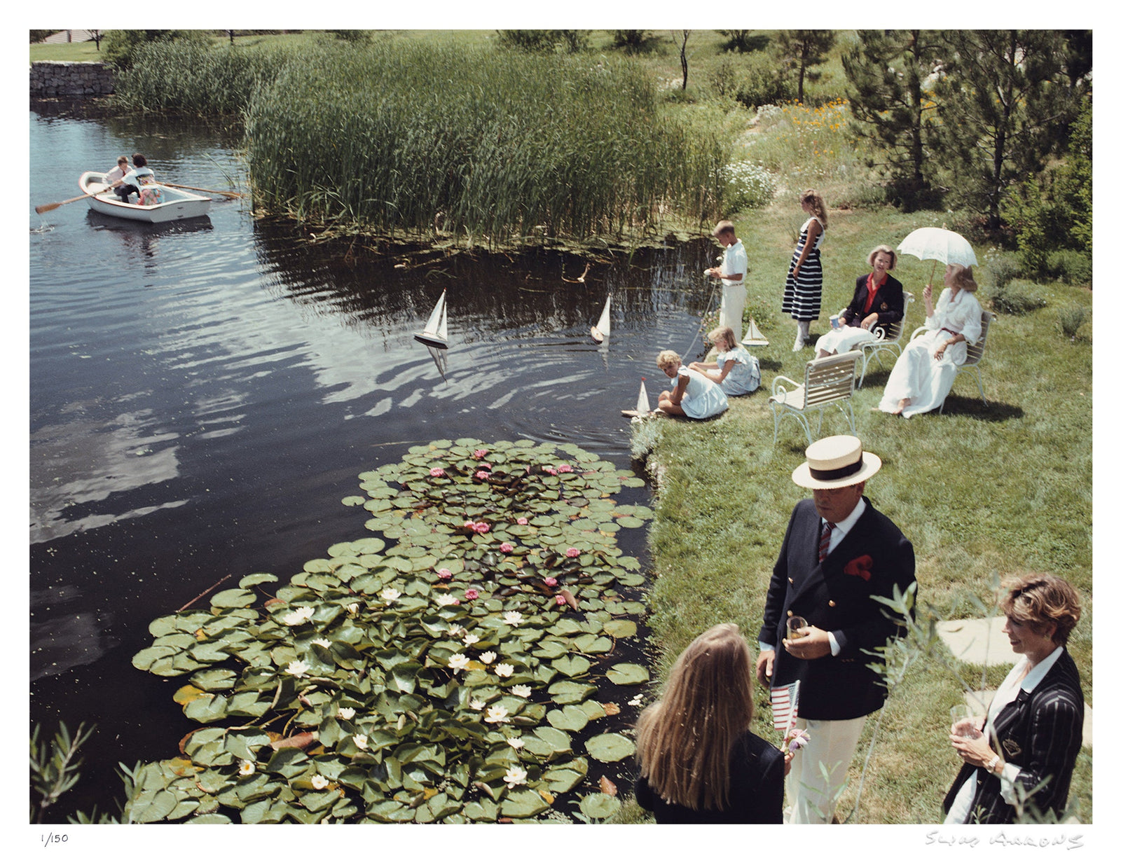 summer picnic - Slim Aarons - Limited Edition - Estate Stamped - Photography - Getty Images