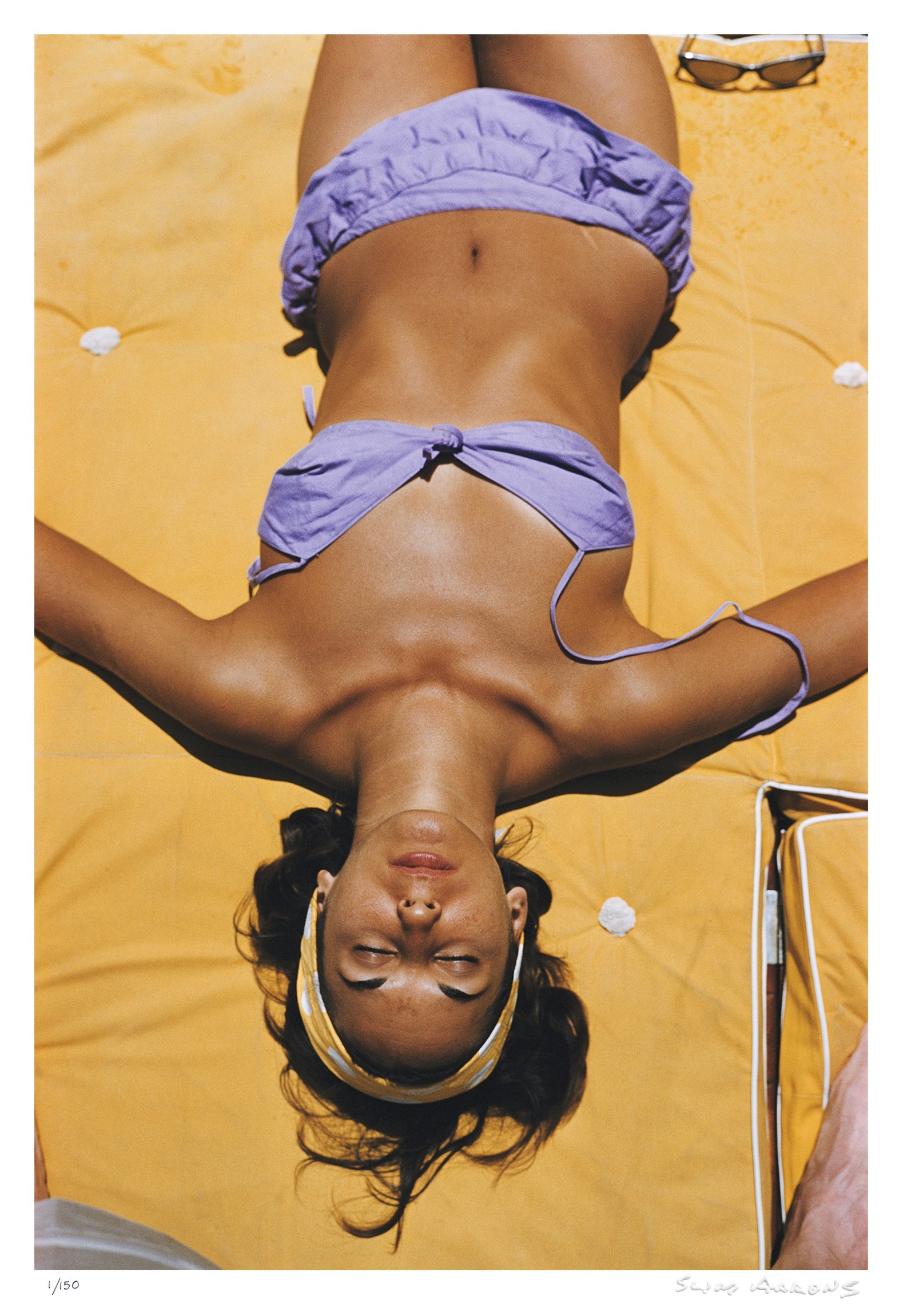 sun worship - Slim Aarons - Limited Edition - Estate Stamped - Photography - Getty Images