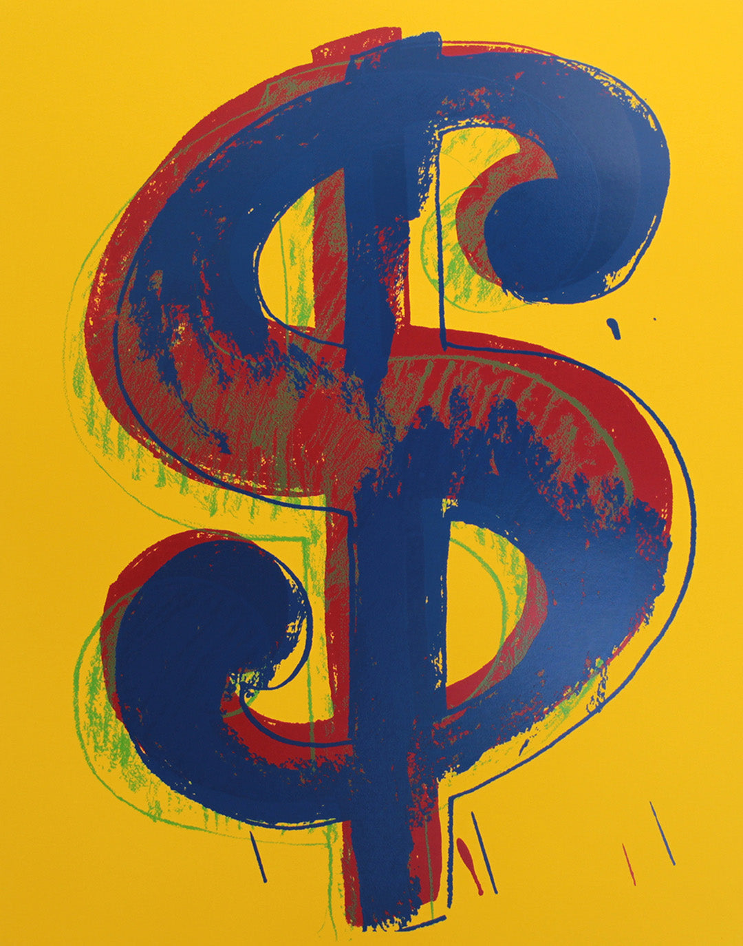 Dollar Sign - Yellow