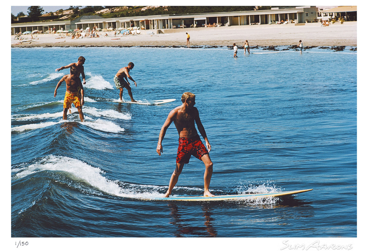 surfing brothers - Slim Aarons - Limited Edition - Estate Stamped - Photography - Getty Images