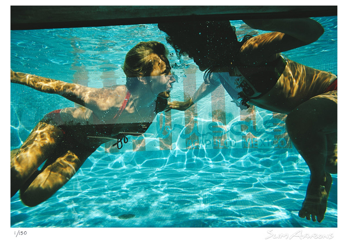 swimmers at las brisas - Slim Aarons - Limited Edition - Estate Stamped - Photography - Getty Images