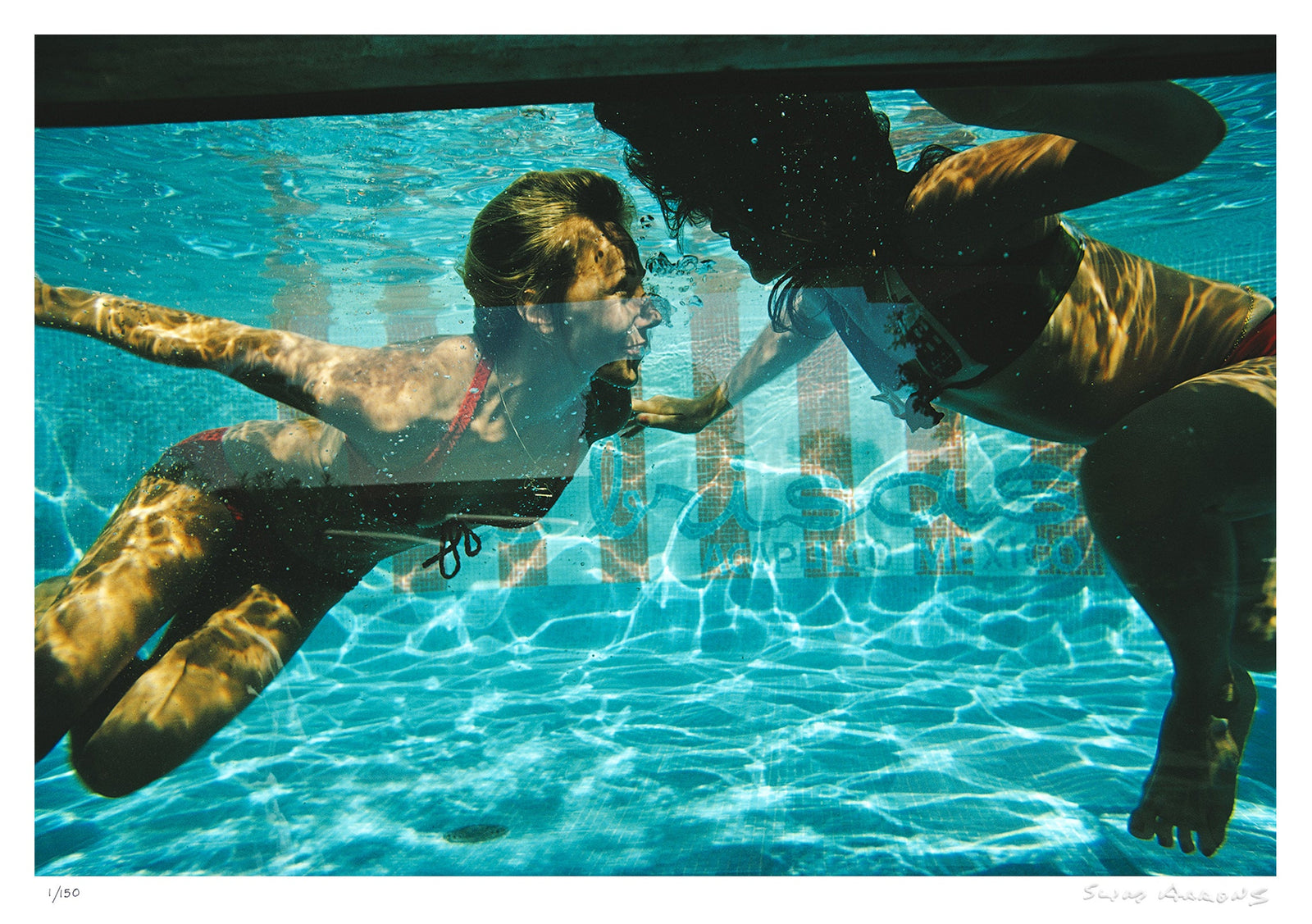 swimmers at las brisas - Slim Aarons - Limited Edition - Estate Stamped - Photography - Getty Images