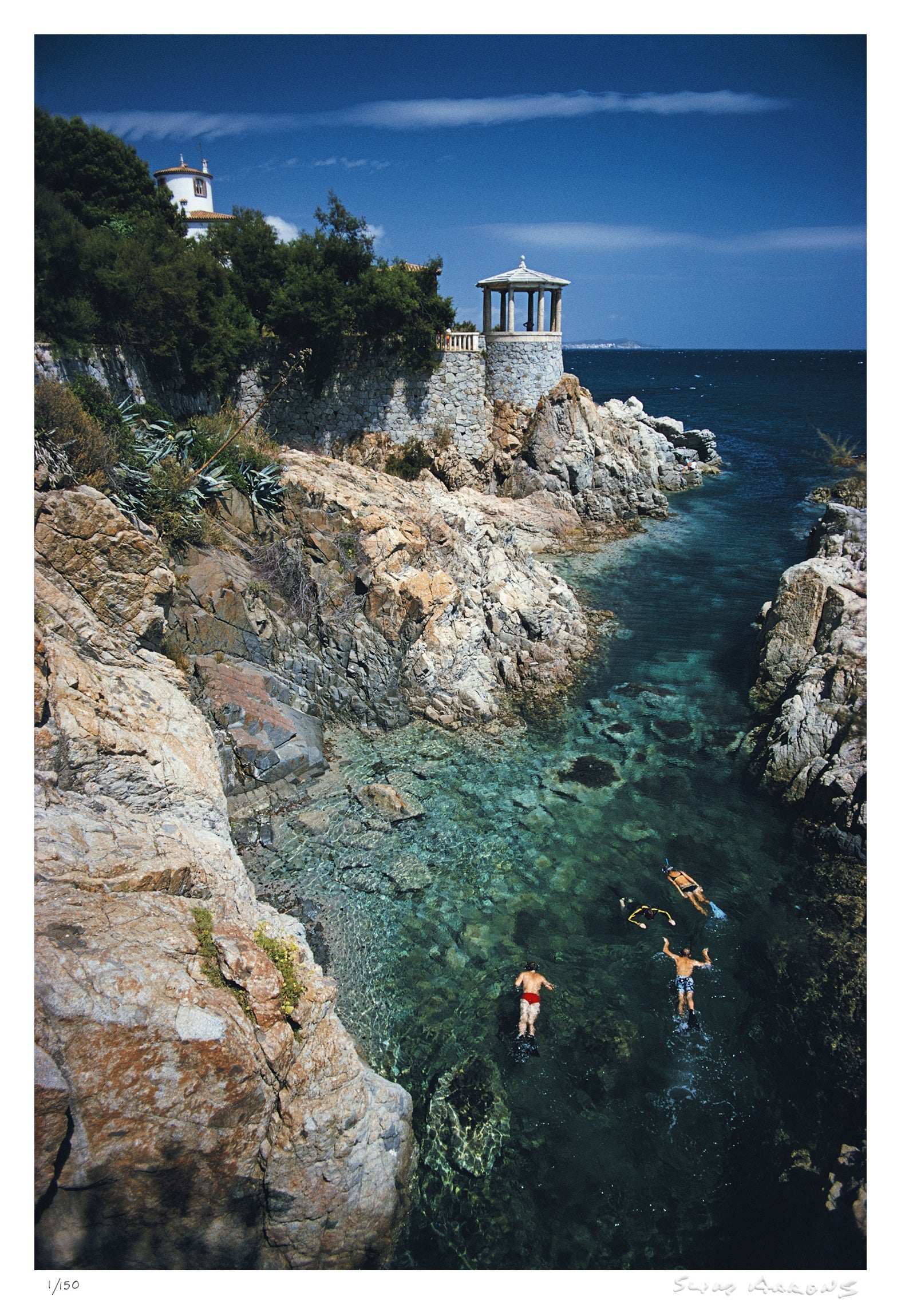 swimming in spain - Slim Aarons - Limited Edition - Estate Stamped - Photography - Getty Images