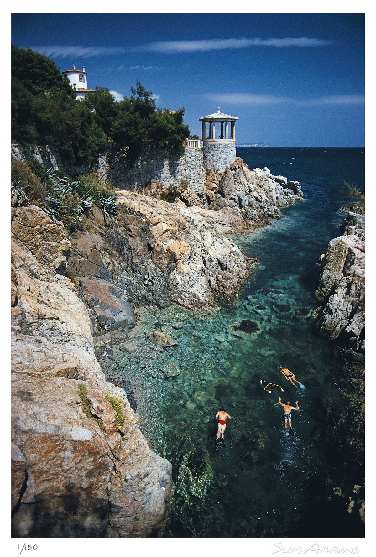 swimming in spain - Slim Aarons - Limited Edition - Estate Stamped - Photography - Getty Images