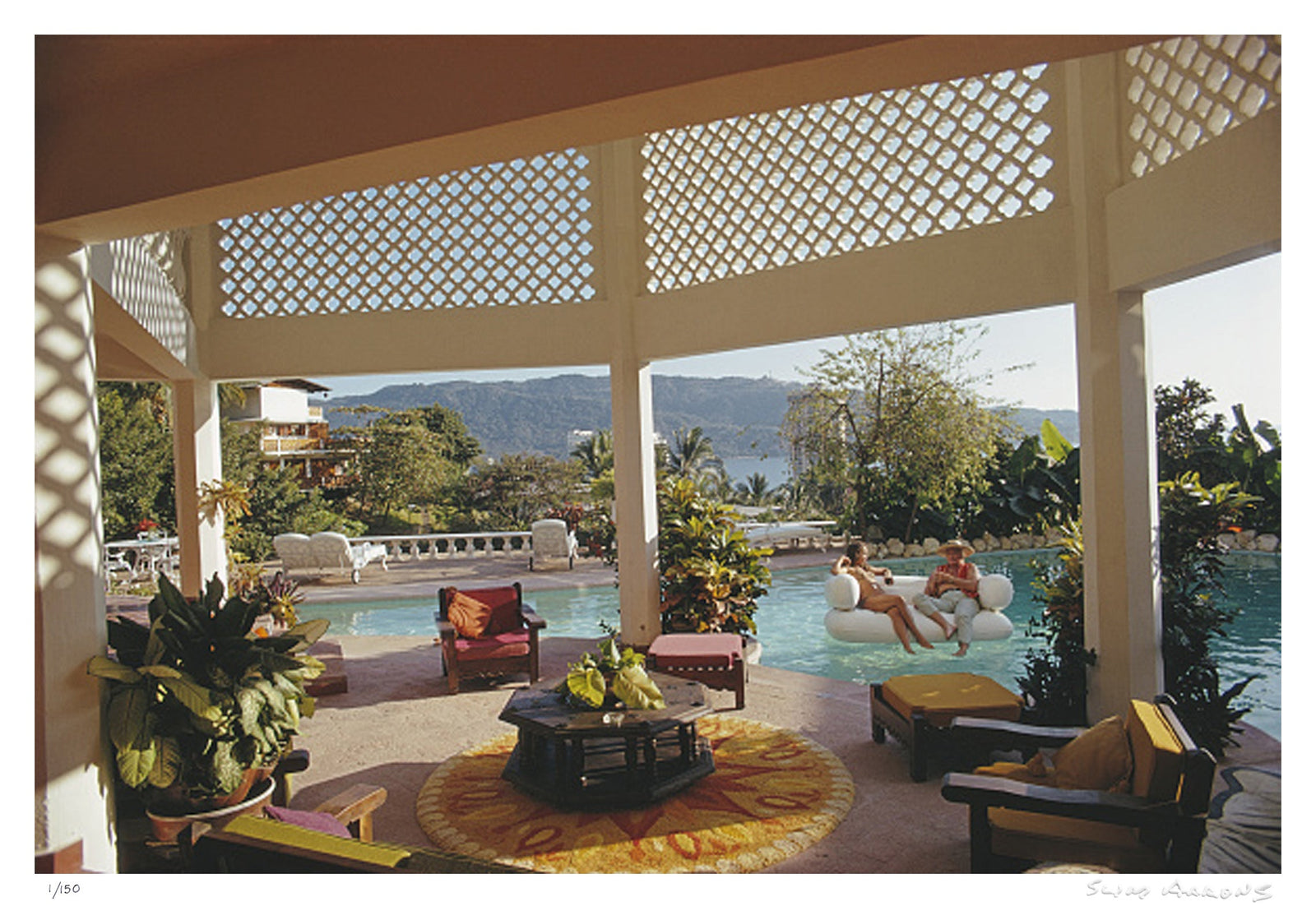 teddy stauffer in acapulco - Slim Aarons - Limited Edition - Estate Stamped - Photography - Getty Images